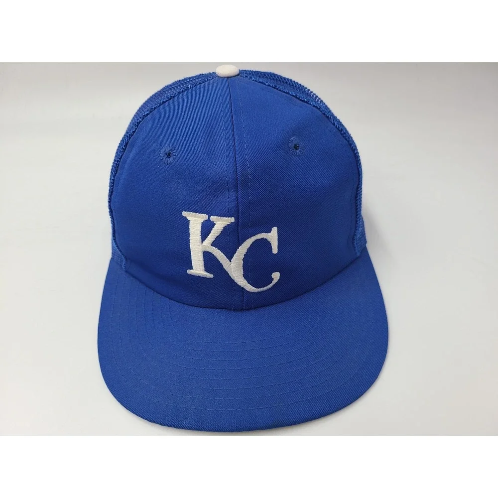 Vintage Kansas City Royals Sports Products Corp Mesh Trucker Snapback Hat‎ Cap